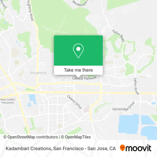 Kadambari Creations map