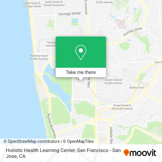 Holistic Health Learning Center map