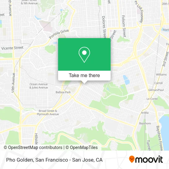 Mapa de Pho Golden