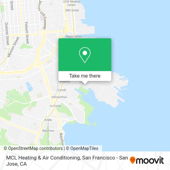 MCL Heating & Air Conditioning map
