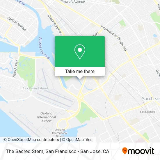 The Sacred Stem map