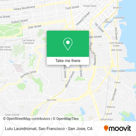 Lulu Laundromat map