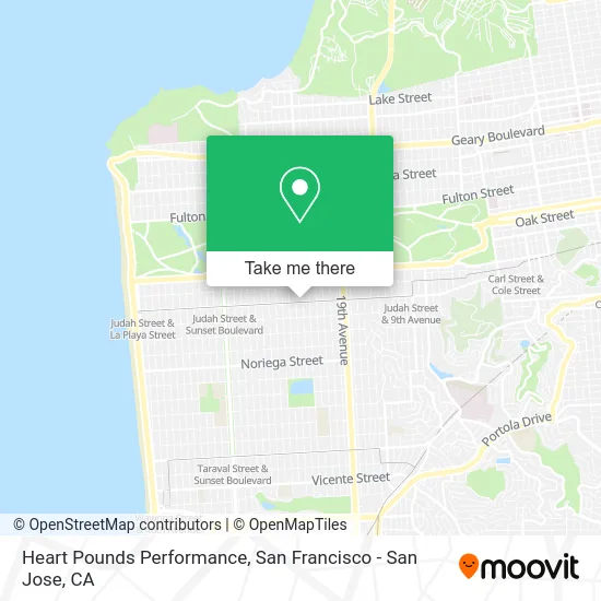Heart Pounds Performance map