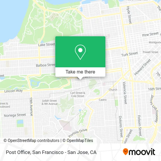 Mapa de Post Office
