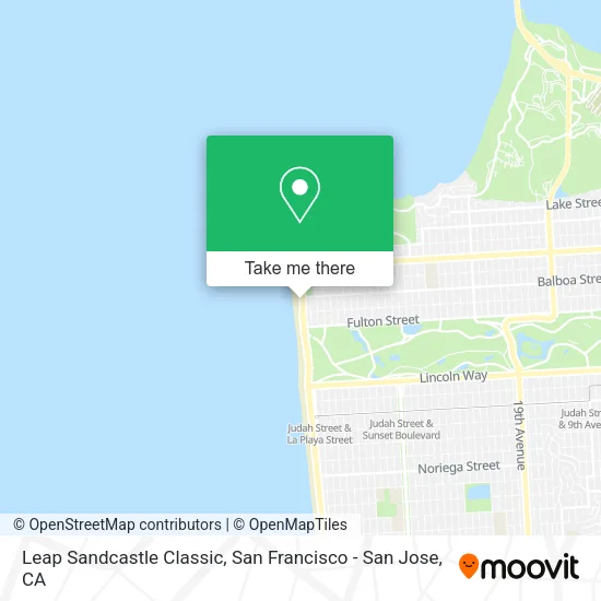 Leap Sandcastle Classic map