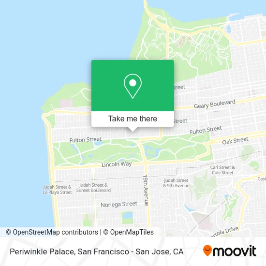 Mapa de Periwinkle Palace