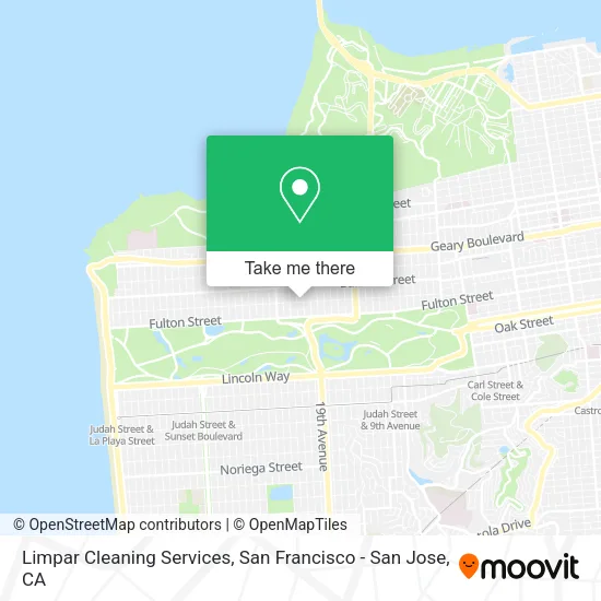 Mapa de Limpar Cleaning Services