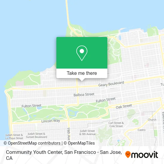 Mapa de Community Youth Center