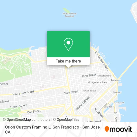 Mapa de Orion Custom Framing L
