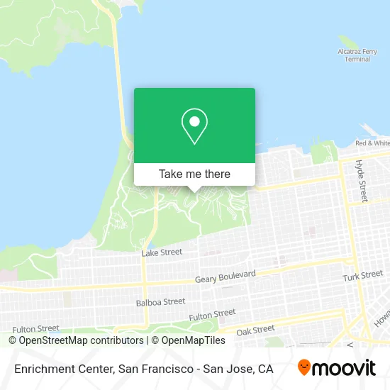 Enrichment Center map