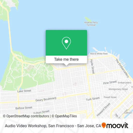 Audio Video Workshop map