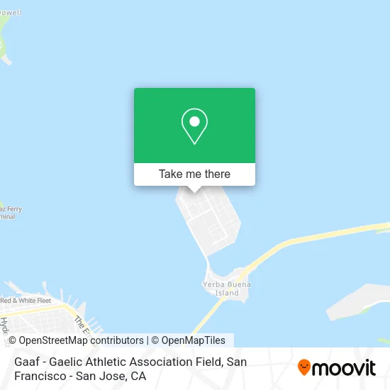 Gaaf - Gaelic Athletic Association Field map