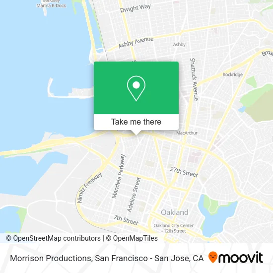 Mapa de Morrison Productions