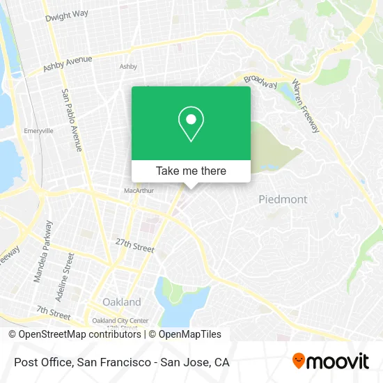 Mapa de Post Office