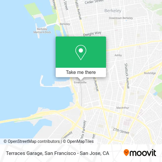 Mapa de Terraces Garage