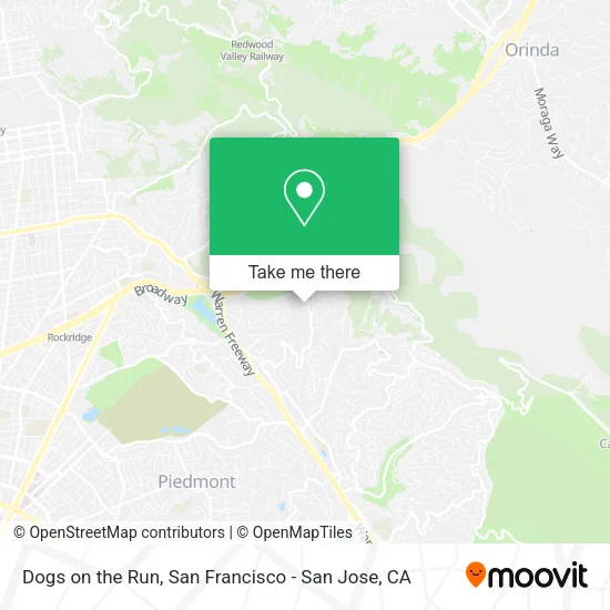 Mapa de Dogs on the Run