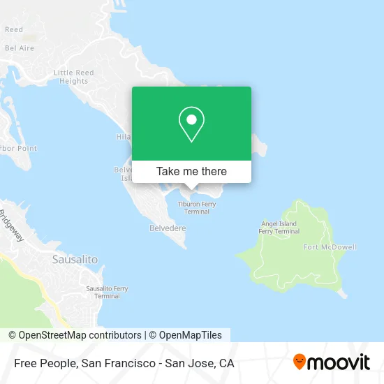 Free People map