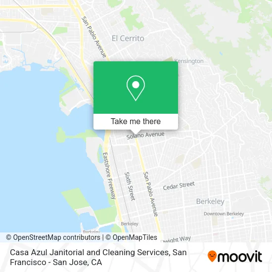 Casa Azul Janitorial and Cleaning Services map