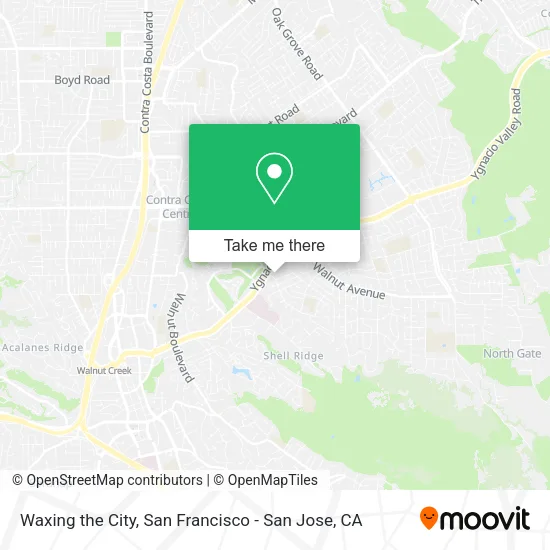 Mapa de Waxing the City