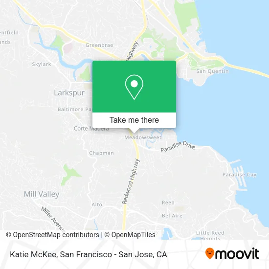 Mapa de Katie McKee