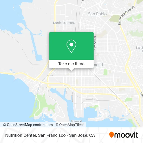 Nutrition Center map