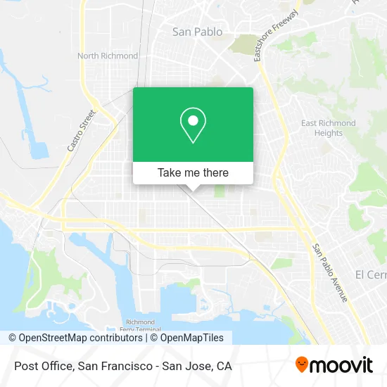 Mapa de Post Office