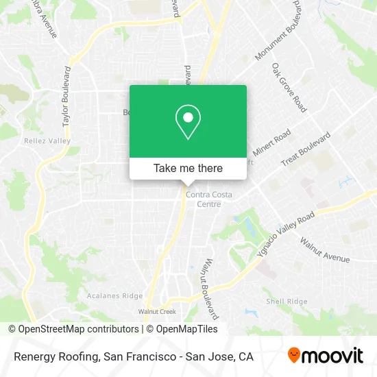 Renergy Roofing map