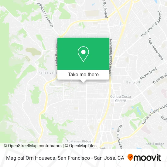 Mapa de Magical Om Houseca