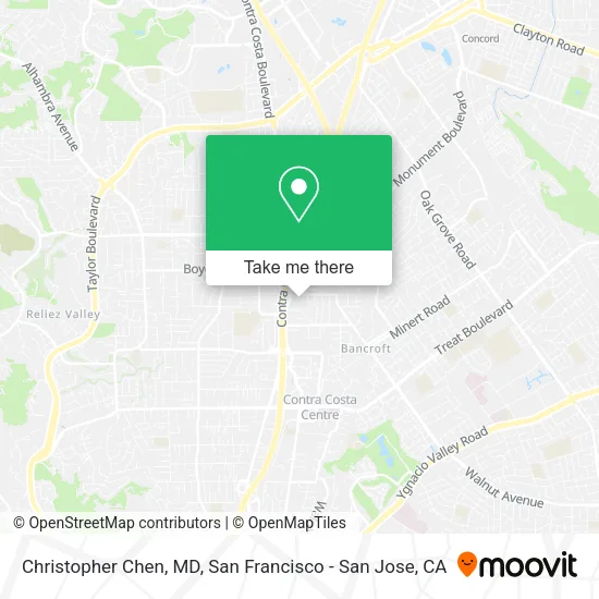 Christopher Chen, MD map