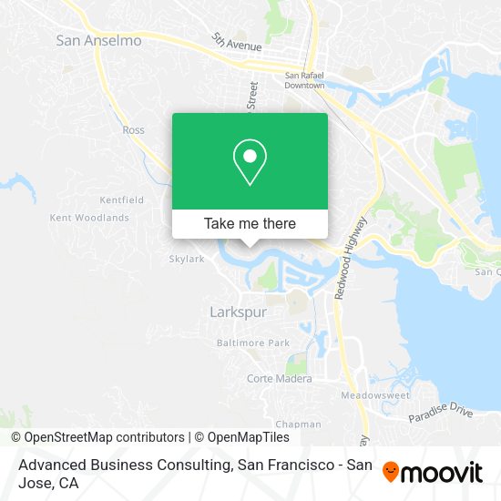 Advanced Business Consulting map
