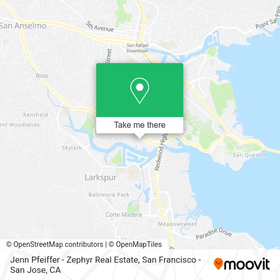 Jenn Pfeiffer - Zephyr Real Estate map