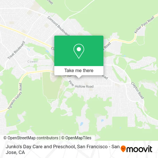 Mapa de Junko's Day Care and Preschool