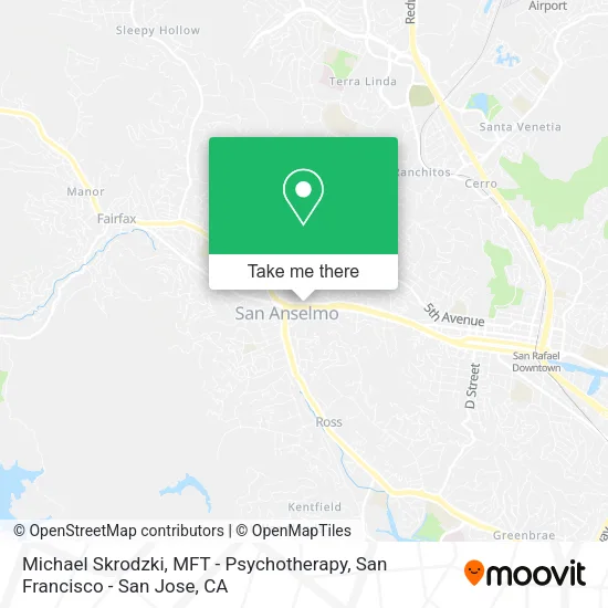 Michael Skrodzki, MFT - Psychotherapy map