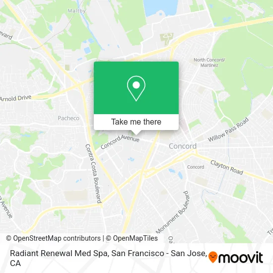 Mapa de Radiant Renewal Med Spa