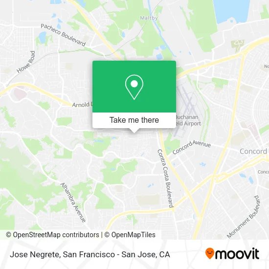 Jose Negrete map