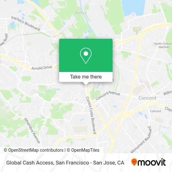 Global Cash Access map