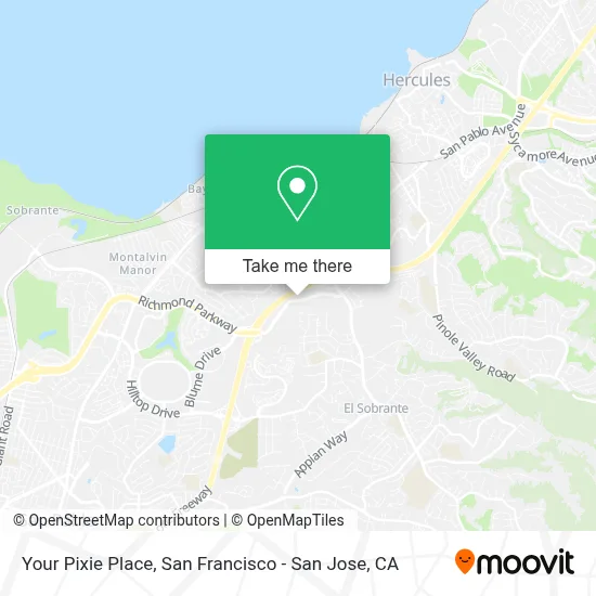 Your Pixie Place map