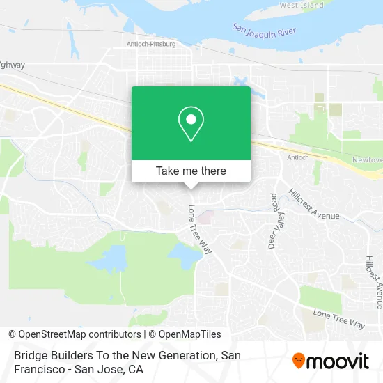 Bridge Builders To the New Generation map