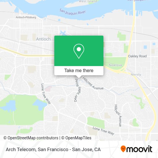 Arch Telecom map