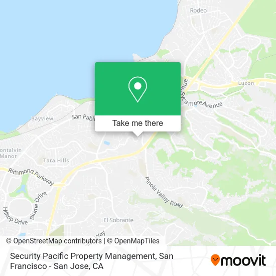 Security Pacific Property Management map