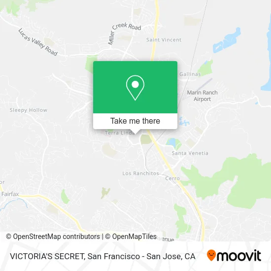 Mapa de VICTORIA'S SECRET