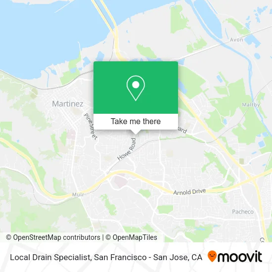 Local Drain Specialist map