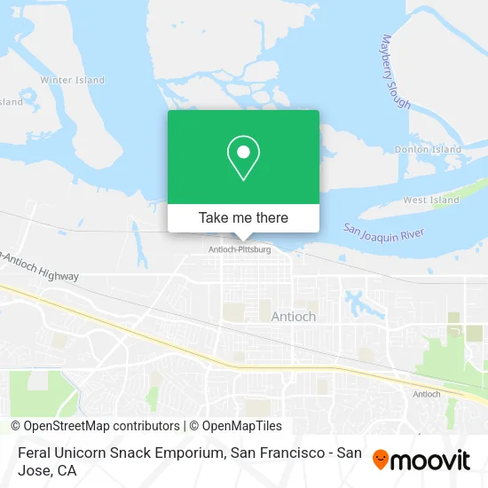 Feral Unicorn Snack Emporium map
