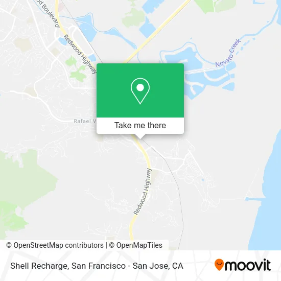 Shell Recharge map