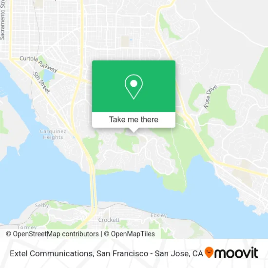 Mapa de Extel Communications