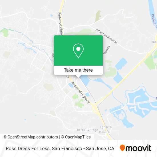 Ross Dress For Less map