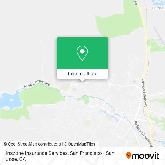 Inszone Insurance Services map