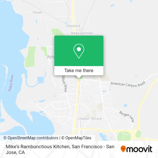 Mapa de Mike's Rambunctious Kitchen