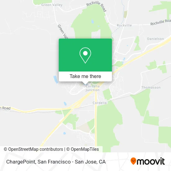 Mapa de ChargePoint