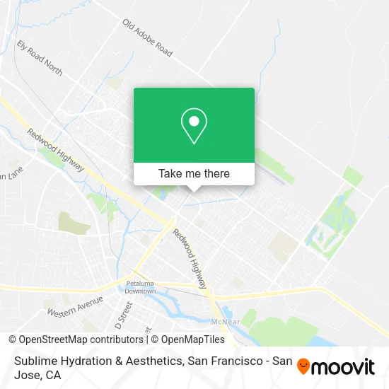 Mapa de Sublime Hydration & Aesthetics
